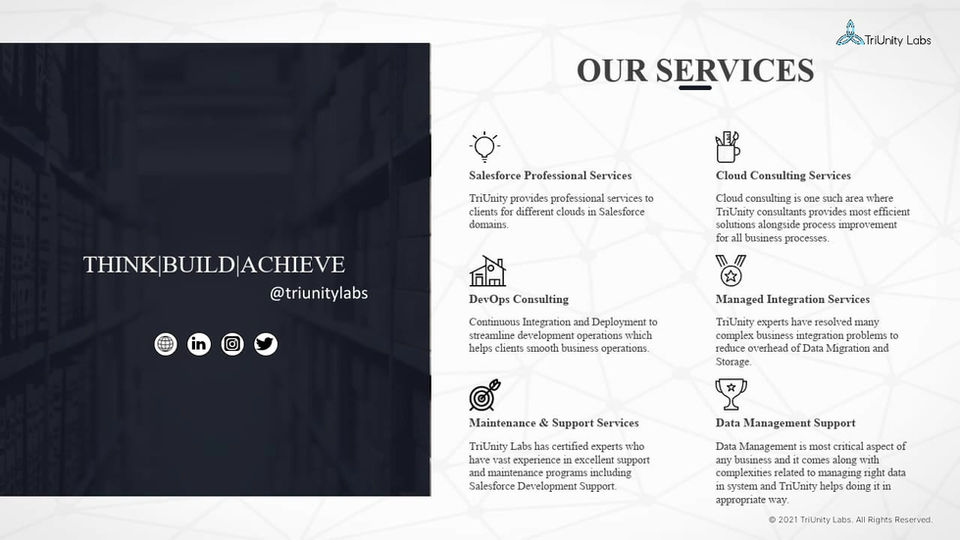 Introduction of Triunity labs